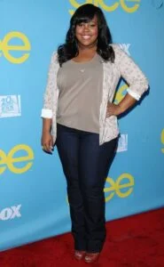 Amber Riley in casual look