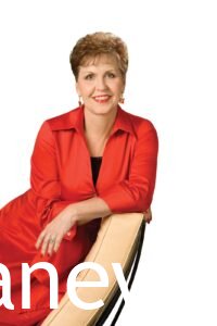 Joyce Meyer in red