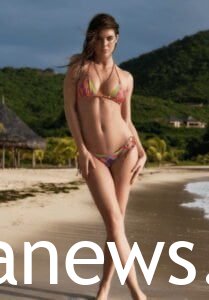 Hope Hicks in a bikini