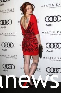 Alexandra Breckenridge in a nice dress