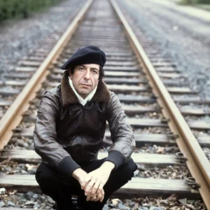 Leonard Cohen looks good