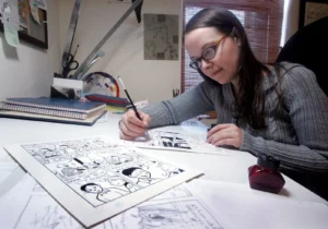 Raina Telgemeier art
