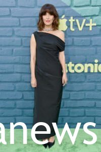 Rose Byrne in black