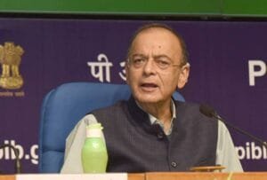 Arun Jaitley adressing