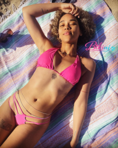 Alexandra Shipp: How Does she Style her Bikini and Biker Shorts?