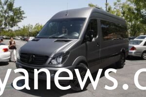 Justin Bieber: Mercedes-Benz Sprinter Van