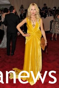 Rachel Zoe in a yellow dress