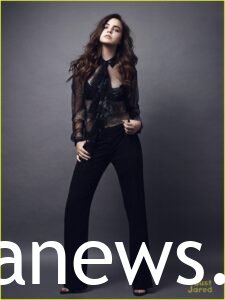 Bailee Madison in black