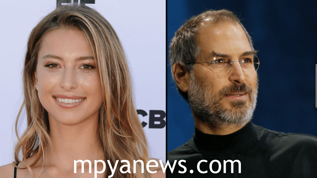 Eve Jobs and Steve Jobs