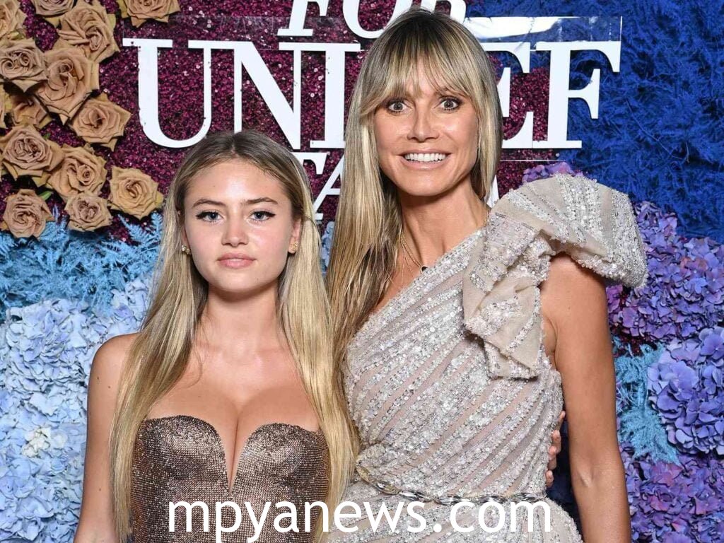 Heidi Klum and her daughter Leni Klum