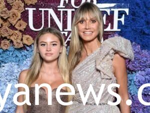 Heidi Klum and her daughter Leni Klum