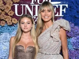 Heidi Klum and her daughter Leni Klum