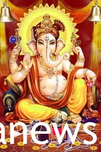 Ganesh Ji: Ganesha in Mixed Media