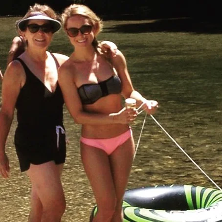 Molly McGrath in a bikini