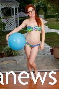 Penny Pax in a bikini