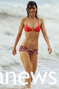 Shania Twain in a bikini