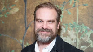 David Harbour looks good