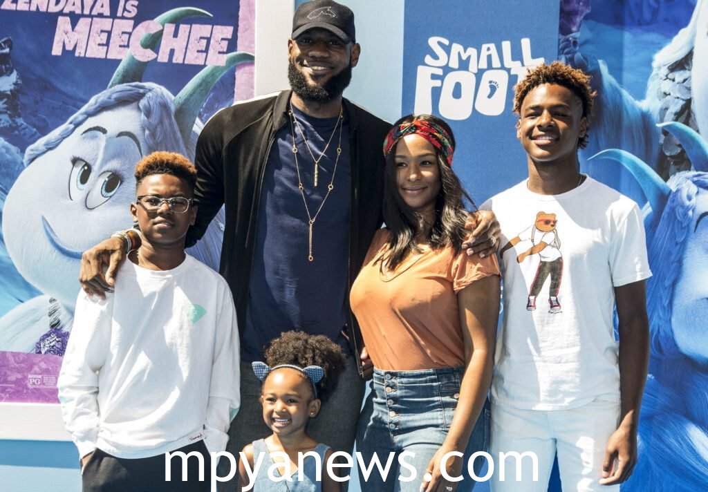 LeBron James: Family man