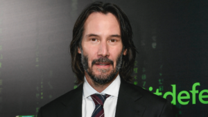 Keanu Reeves looks nice