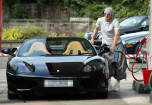 David Beckham: Ferrari 355 Spider