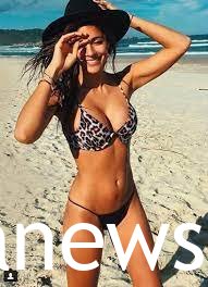 Adria Arjona in a bikini