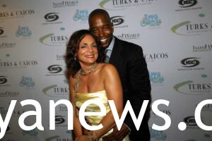 Jasmine Guy and Terrence Duckett