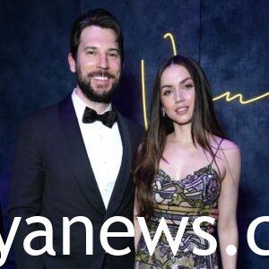 Ana de Armas and Paul Boukadakis