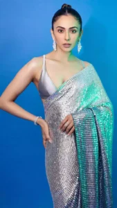 rakul preet singh Metallic Glam