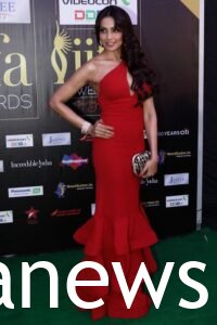 Bipasha Basu red hot dress 