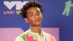 Jaden Smith with his dread lock hairstyle