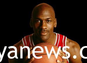 Michael Jordan looks nice
