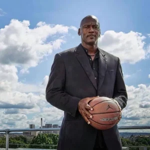 Michael Jordan looking nice