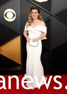 Kellly Clarkson in a Glamorous gown