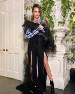 high slit gem: Cara Delevingne Dresses