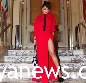 cute in red Priyanka Chopra Dress