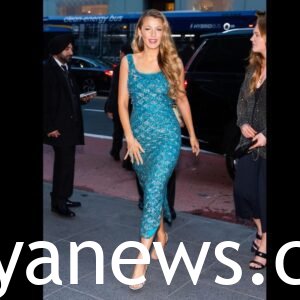 Blake Lively Hair and dress
