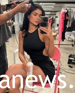 little black dress Kylie Jenner Fashion