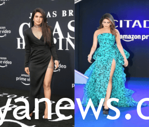 Priyanka Chopra Dress sexy high slit