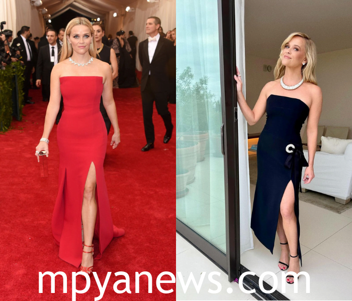 Reese Witherspoon red carpet dress