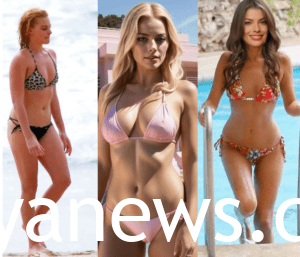 Margot Robbie Bikini sassy