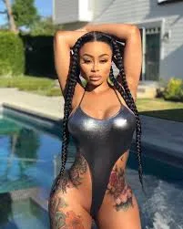 Blac Chyna Bikini:curvy and sassy