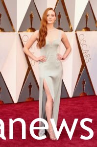 sexy high slit dress by Sophie Turner Dress