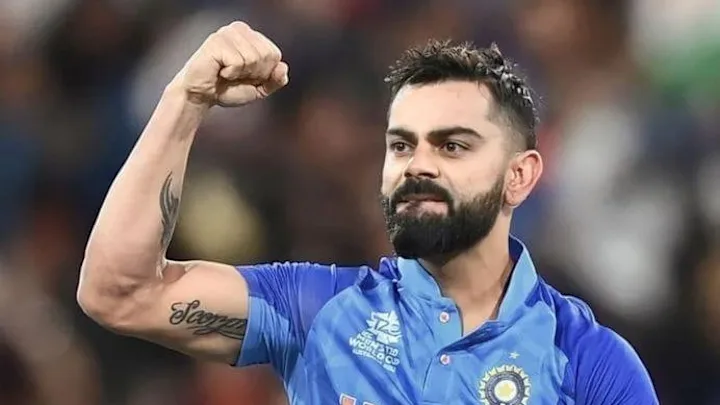 Virat Kohli hot hairstyle