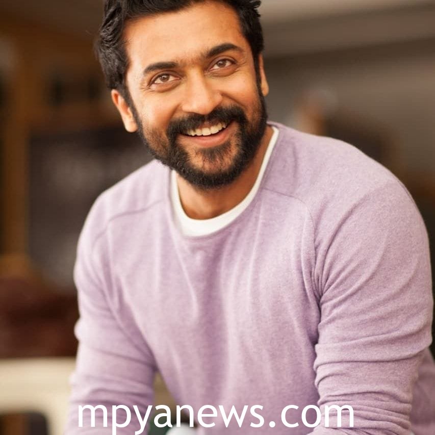 stylish Actor Suriya in a tee shirt