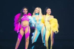 Little Mix fashion:hot mix of colours