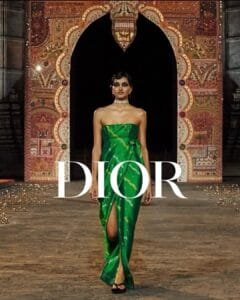 Neelam Gill Dress:in a green dress