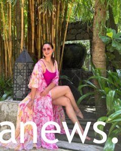 Lara Dutta Outfits golden and hot