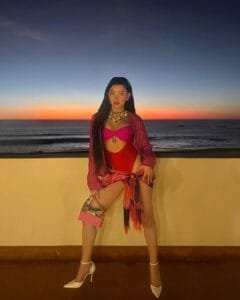 Nikita Dragun Dress: on a sexy dress