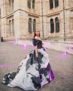Leona Lewis Dress: on a cool tall dress