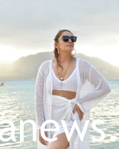 white bikini: Huma Qureshi Fashion